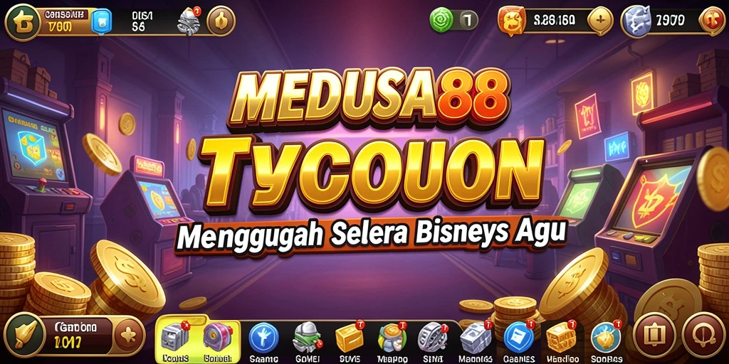 Tampilan gameplay MEDUSA88 yang menantang dan menarik.